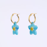 Boucles d'oreilles Myosotis - Coucou Suzette - Bleu Jolie Caen