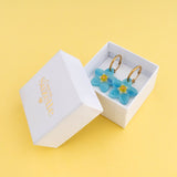 Boucles d'oreilles Myosotis - Coucou Suzette - Bleu Jolie Caen