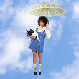 Parapluie Bouledogue - Coucou Suzette x Original Duckhead - Bleu Jolie Caen