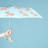 Parapluie Corgi - Coucou Suzette x Original Duckhead - Bleu Jolie Caen