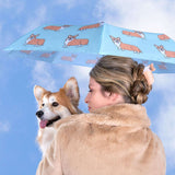 Parapluie Corgi - Coucou Suzette x Original Duckhead - Bleu Jolie Caen