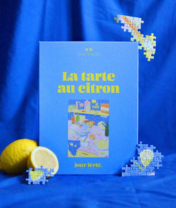 Puzzle 1000 pièces La tarte au citron - Jour Férié - Bleu Jolie Caen