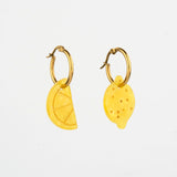 Boucles d'oreilles citrons - Coucou Suzette - Bleu Jolie Caen