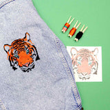 Kit de broderie Tigre - Make me stitch - Bleu Jolie Caen